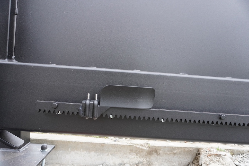 Kit eindplaten rechts-links mechanisch Lepus-Saturn zwart