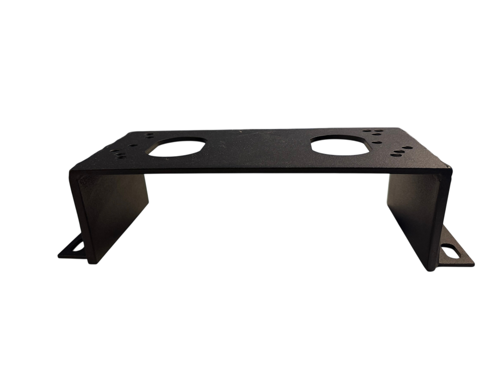 Universele Motorsteun / Montage voetplaat voor Lepus Industrial - Draadstangen niet inbegrepen (zwart)