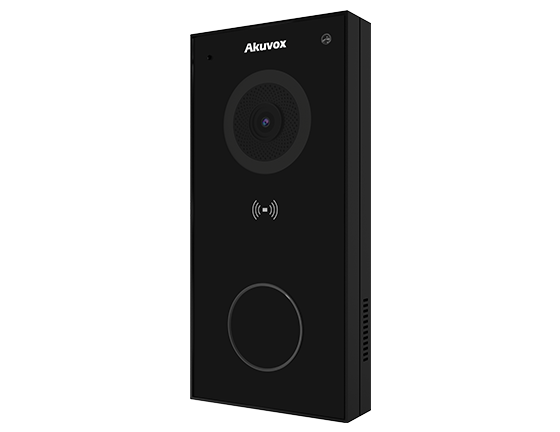 Akuvox E12W Black – WiFi IP video-intercom met camera en RFID
