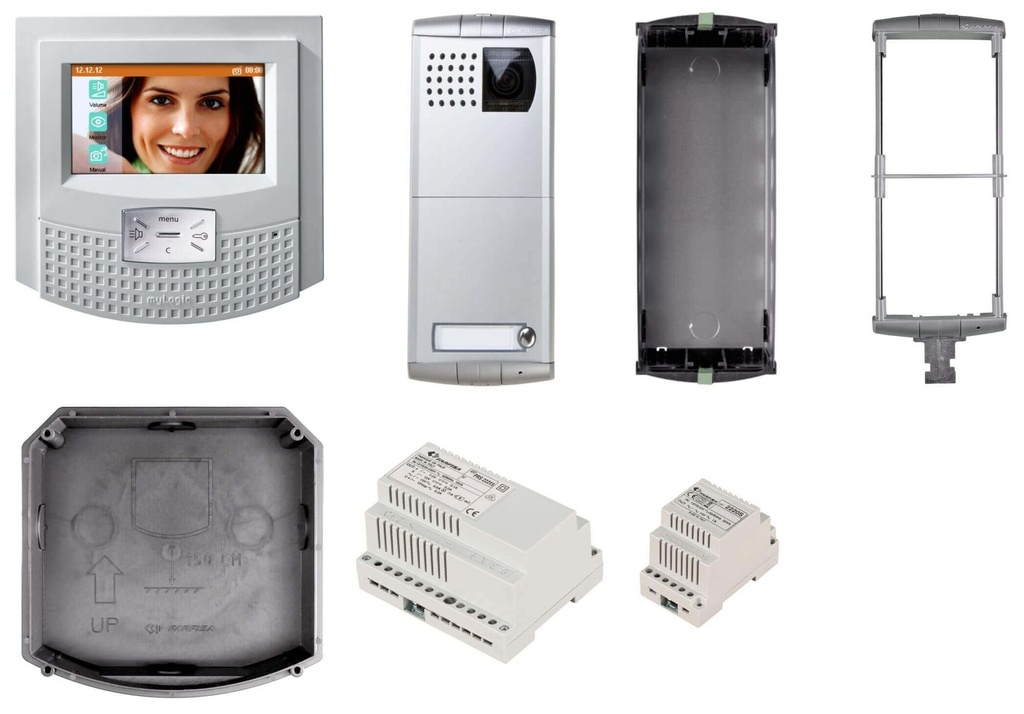 KIT VIDEO-WIT-HANDENVRIJ-KLEUR-TOUCH-MYLOGIC-PROFILO-DUO