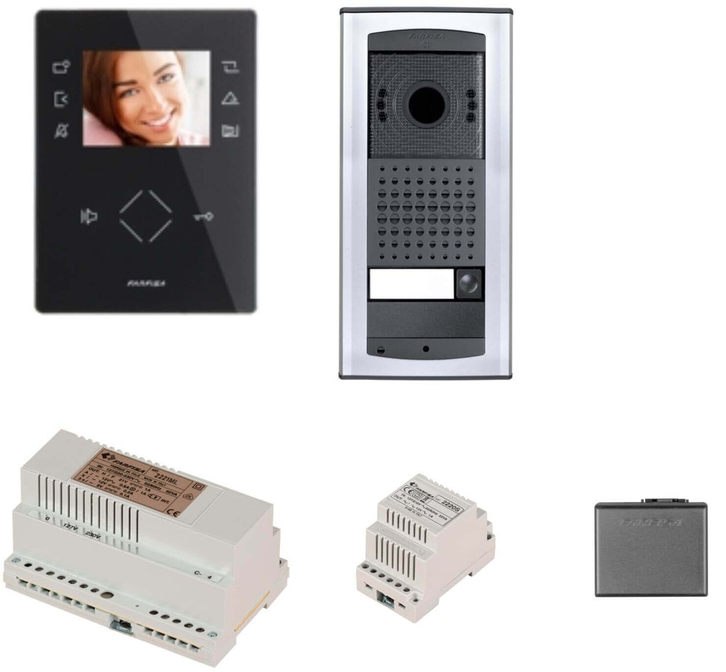 KIT VIDEO-BLACK-HANDS FREE-COLOR-ZHERO-AGORÀ-DUO