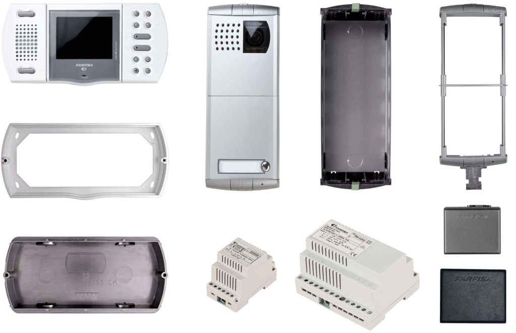 KIT VIDEO-WIT-HANDENVRIJ-KLEUR-ECHOS-PROFILO-DUO