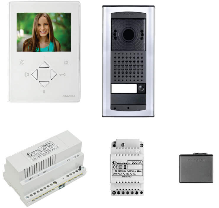 KIT VIDEO-WHITE-HANDS FREE-COLOR-ZHEROS-AGORÀ-DUO