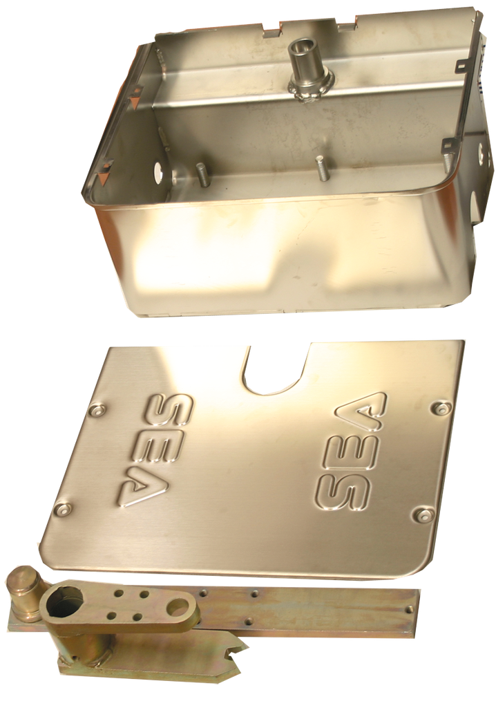 BOXFI - STAINLESS STEEL BOX WITH COVER FOR FIELD