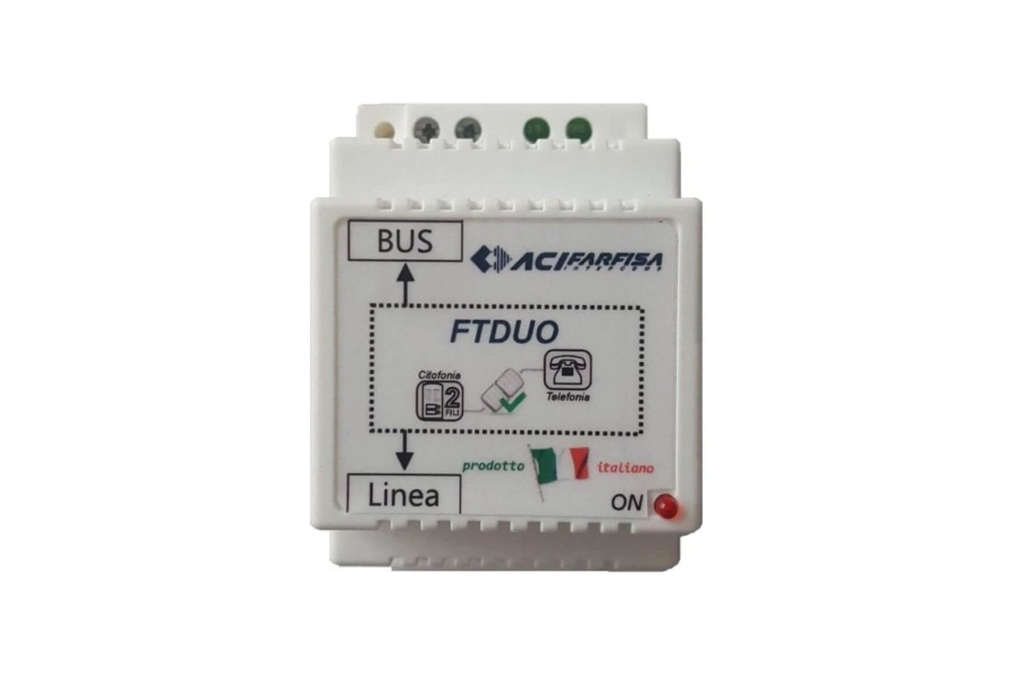 PARLOFOON-TELEFOON INTERFACE-DUO SYSTEEM