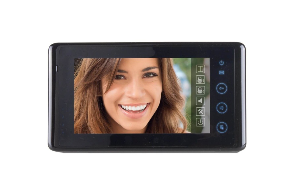 MONITOR-ZWART-HANDENVRIJ-KLEUR-3 KN-TOUCH-SEE EASY-2 DRAADS