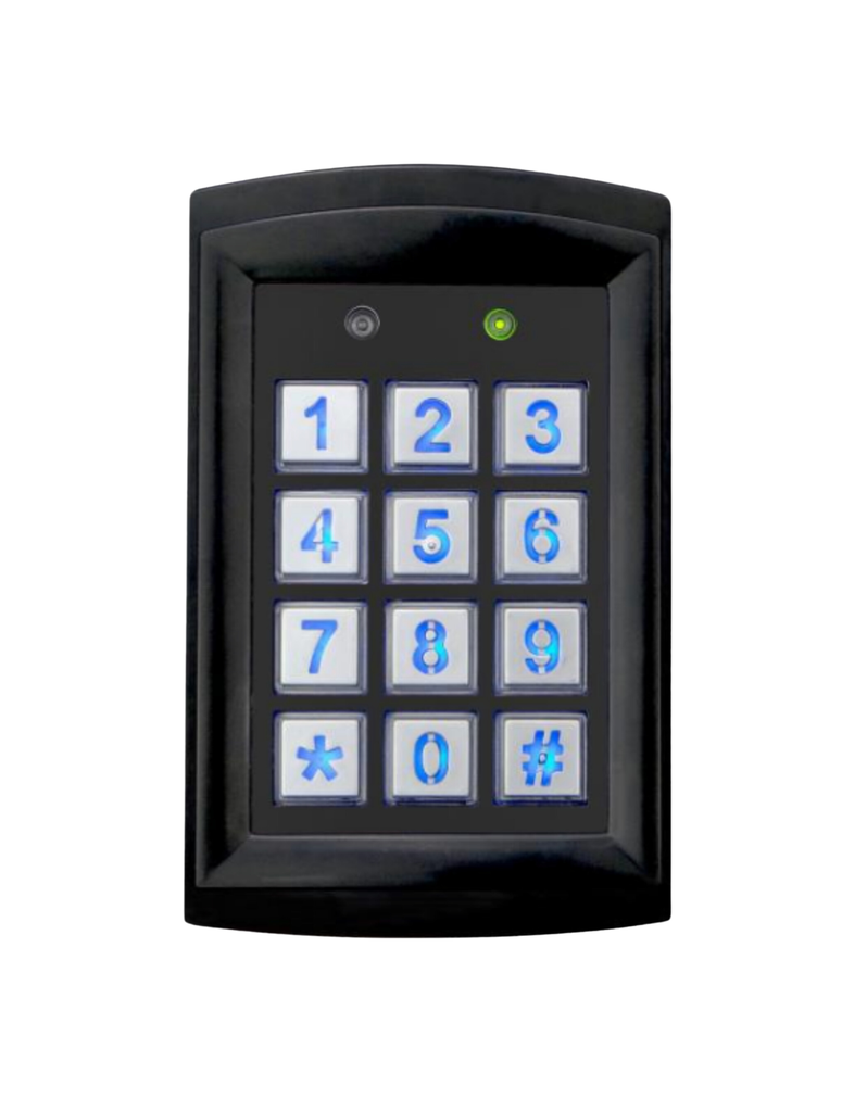 CUDE READER KEYPAD 2 RELAYS-1000 CODES-BLACK