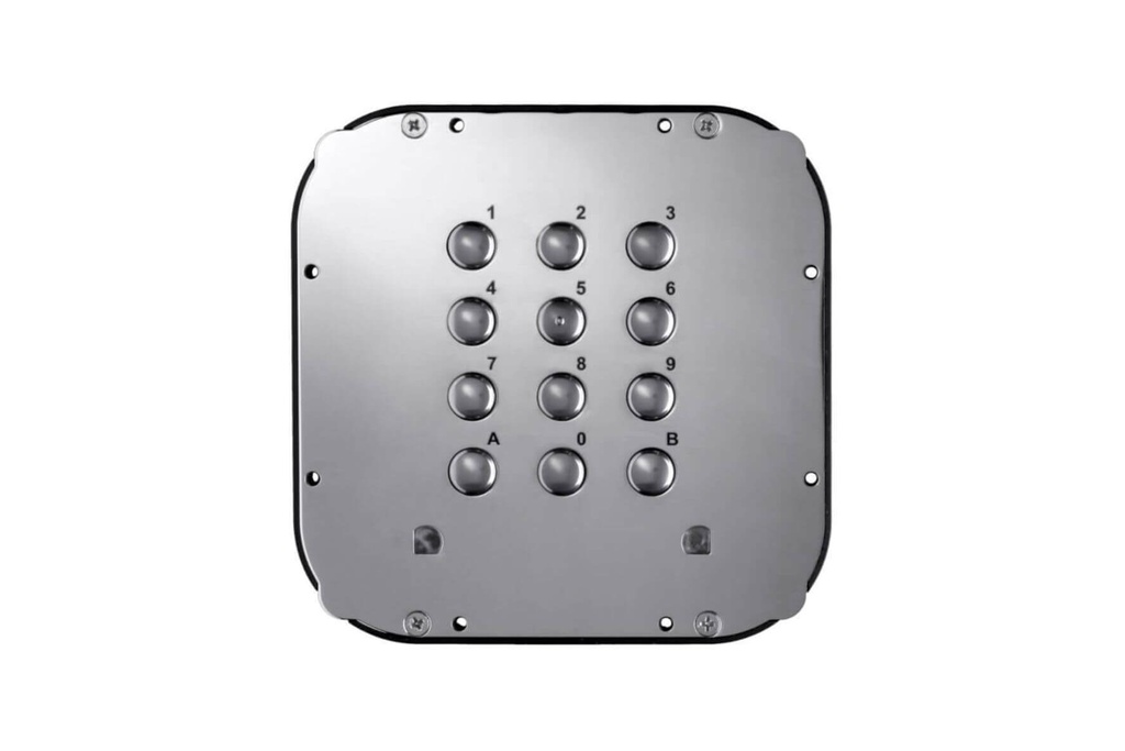 FRONTPLATE WITH KEYPAD-12 CODES-2 RELAIS-MATRIX STYLE