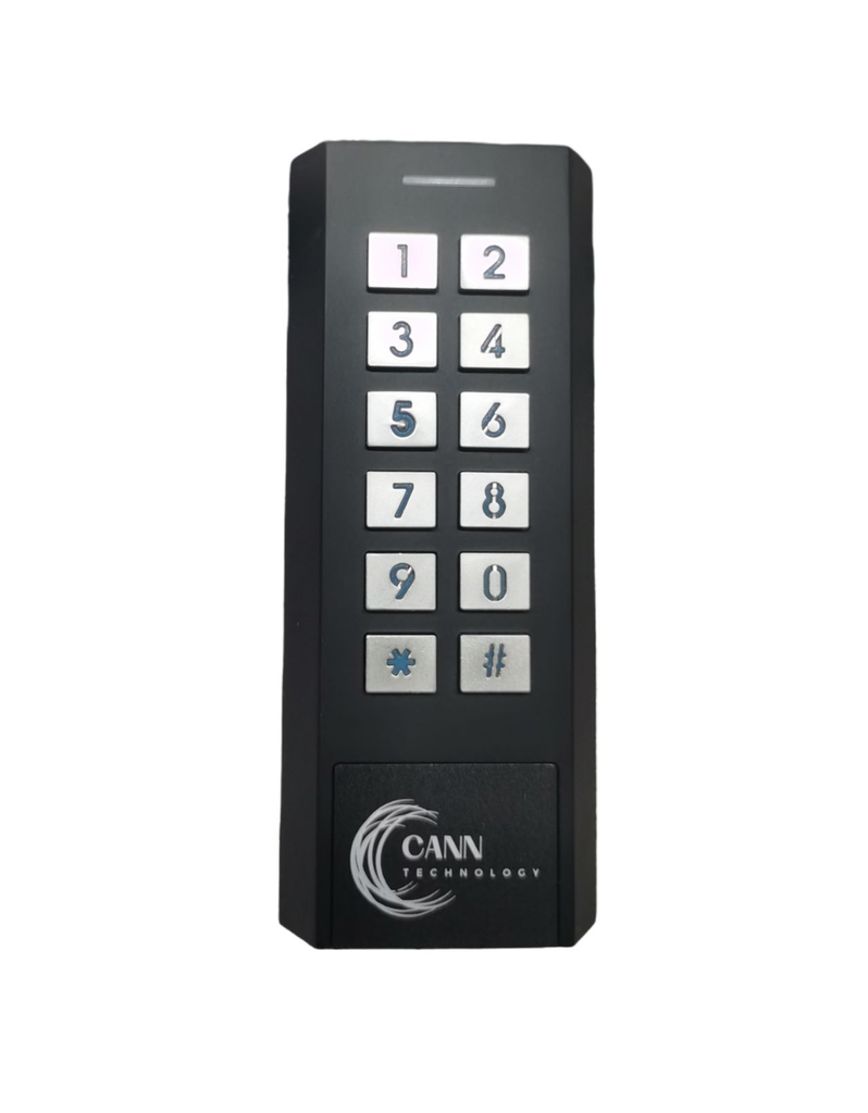 KEYPAD AND CARD READER-2 RELAYS-999 CODES-12-28 VAC-DC