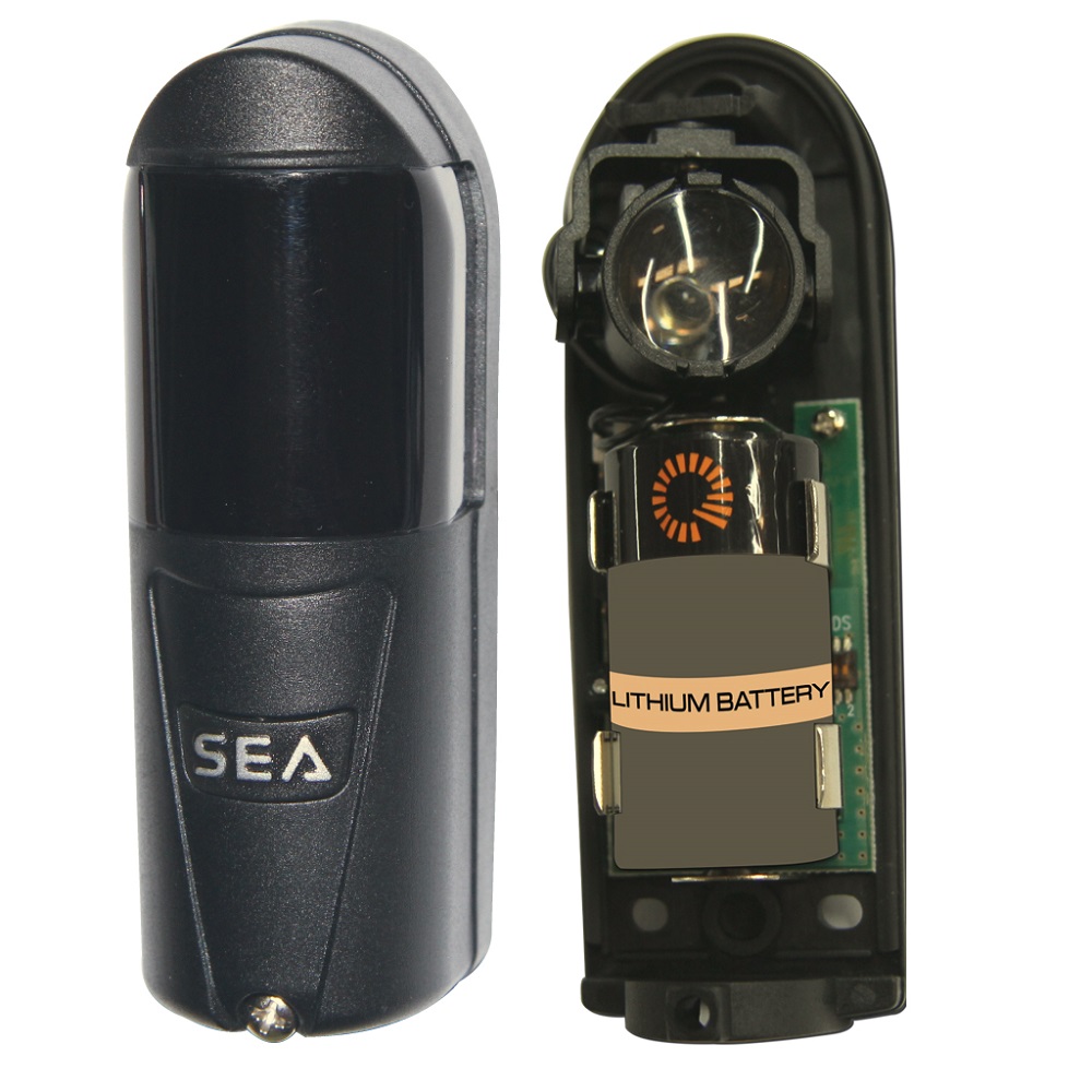 FLIPS PHOTOCELL-15 M-LENS 180°-WALL-MOUNTED-12-24 VAC-DC