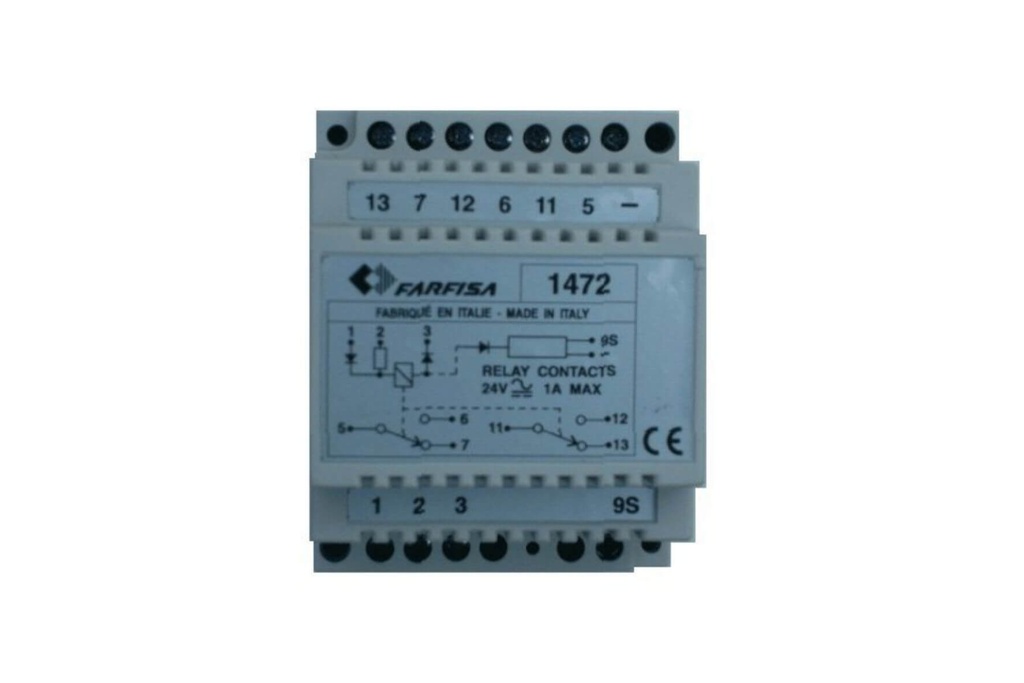 BIPOLAR RELAY-FN4000-DF6000-RED. ELO-CONV. ELO-ALO