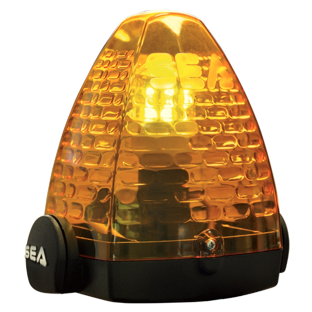 Knipperlicht Flash Geel LED-24 V 