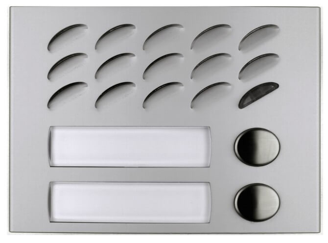 FRONTPLAAT ZONDER VERSTERKER-2 KN-MODY-CONV. ELO-ALO