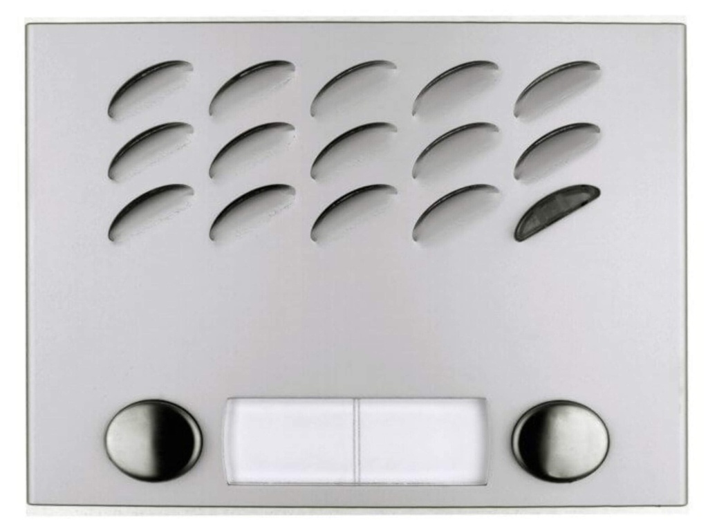 FRONTPLAAT ZONDER VERSTERKER-2 X 1 KN-MODY-CONV. ELO-ALO