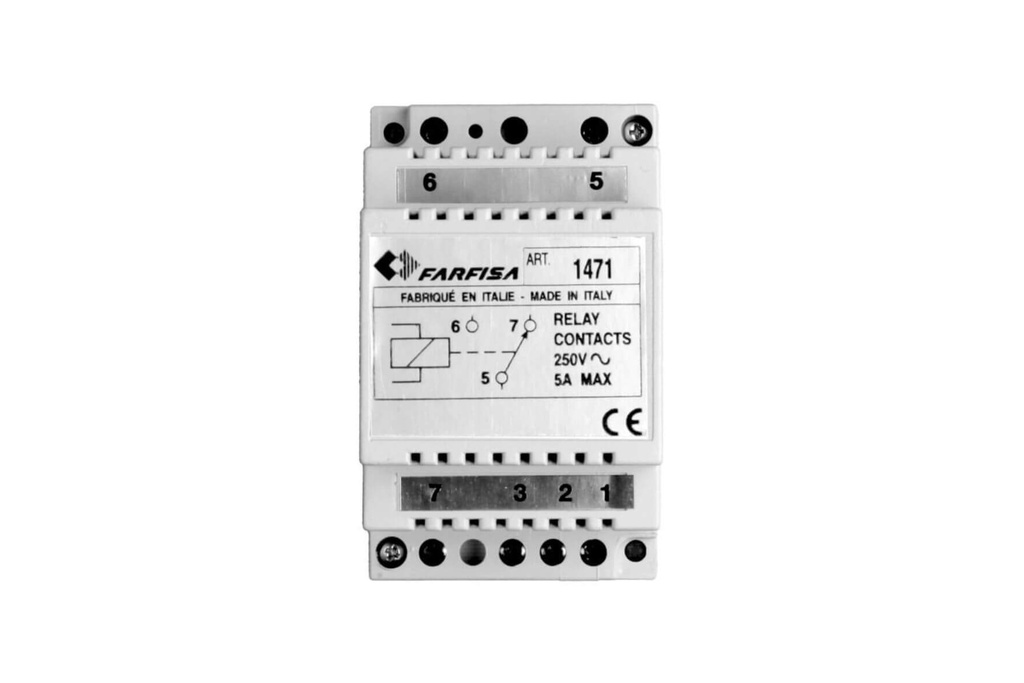 RELAIS UNIVERSEL-12 VCA-12-24 VCC