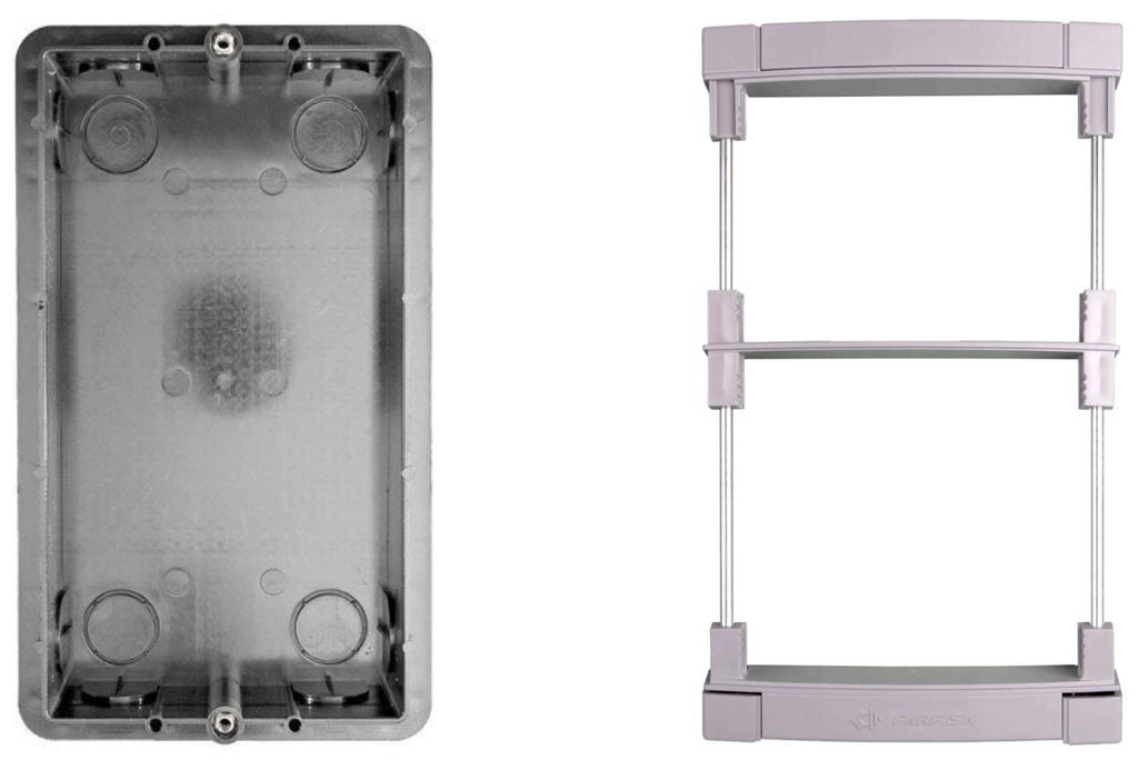 BUILD-IN HOUSING WITH FRONT FRAME FOR 2 M-MODY