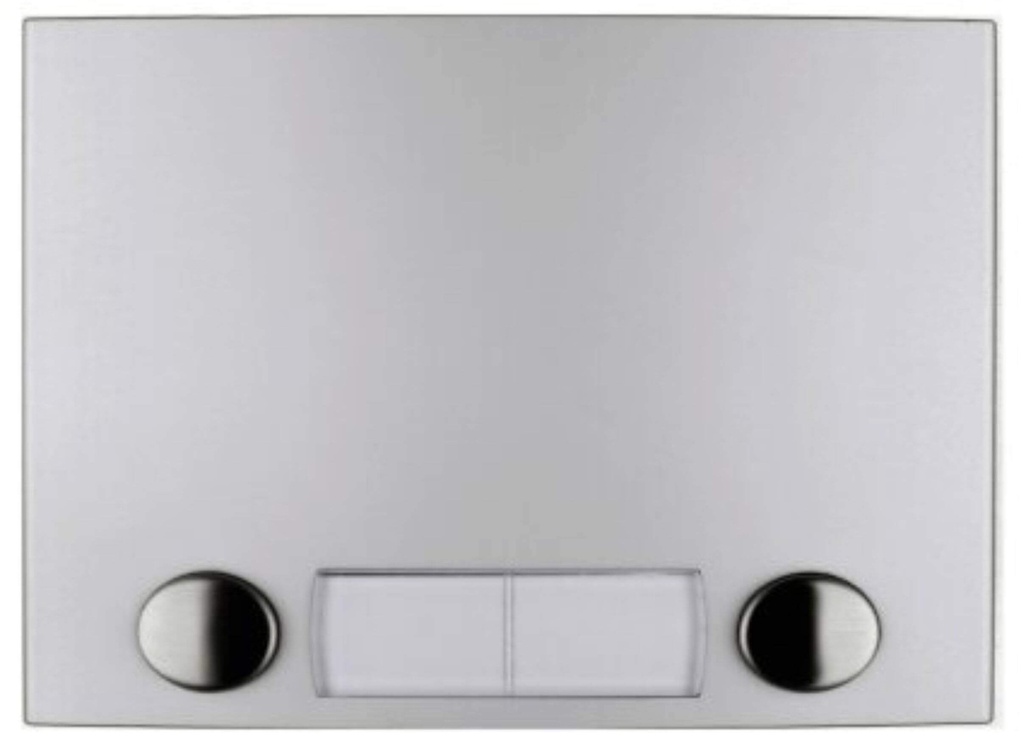 FRONTPLAAT MET 2 X 1 KN-MODY
