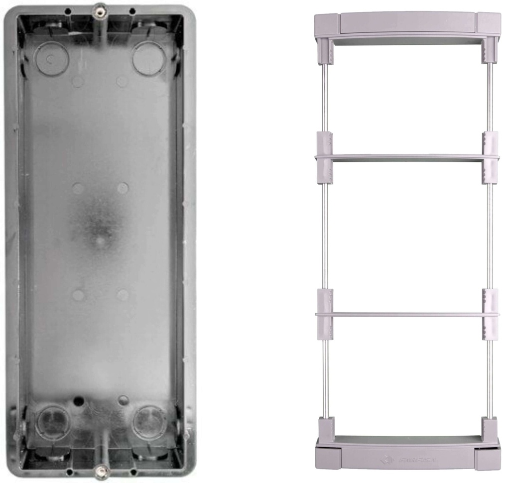 BUILD-IN HOUSING WITH FRONT FRAME FOR 3 M-MODY