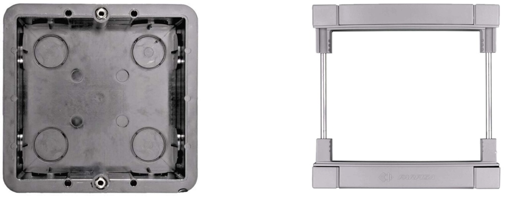 BUILD-IN HOUSING WITH FRONT FRAME FOR 1 M-MODY