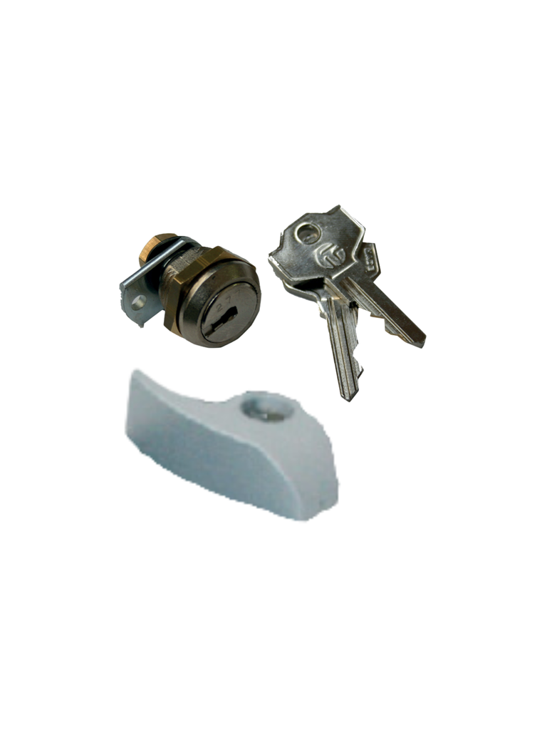 KEYSURF cilinder slot met DIN sleutel en ontgrendelingshendel