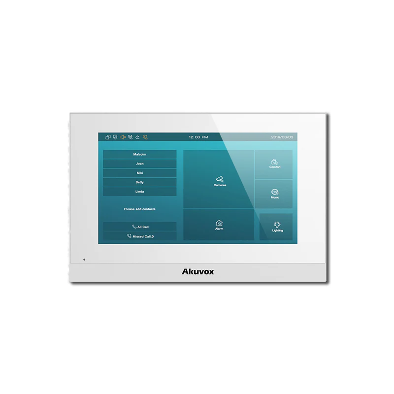 Akuvox IP Indoor Unit (Linux) C313W - Zilver (kopie)
