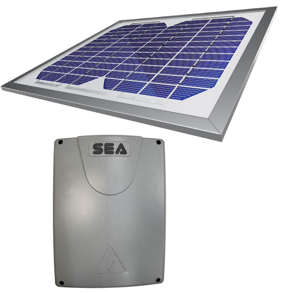 KIT Super Sunny DC - 24 V I 60W / 33Ah + Esun Plus Boost zonnepaneel met omvormer en batterijen
