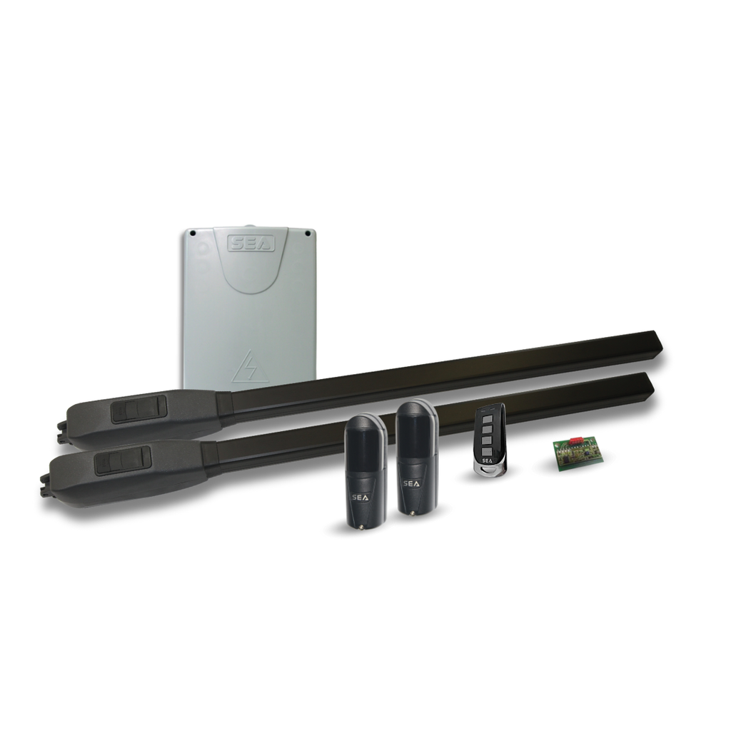 KIT Foil P 230V slag 500 met Gate 2DG Inverter sturing - Zwart   