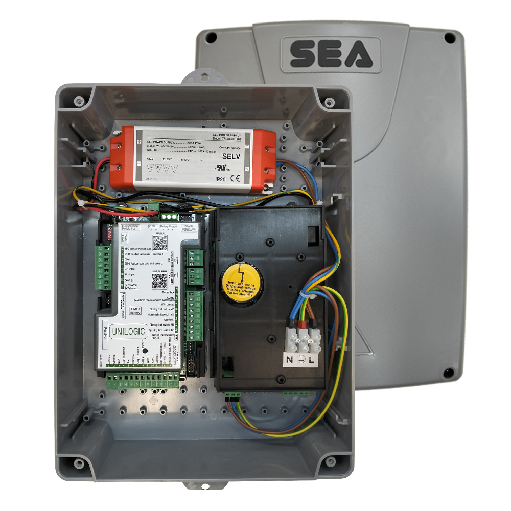 UNIGATE - 2I BIG met Inverter 230V, 1,5km, sturing + ingebouwde timer