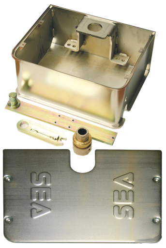 [12101055] BOXCI STAINLESS STEEL CARRYING BOX COMP.400/800 + 24V