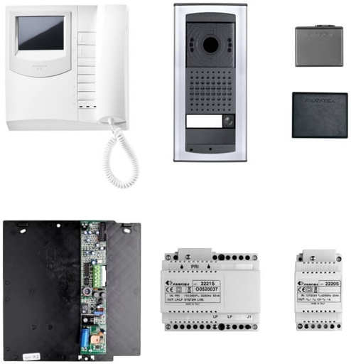 [KIT3262AG] KIT VIDEO-ZWART-WIT-EXHITO-AGORÀ-DUO