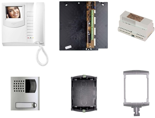 [KIT3160PLC] KIT VIDEO-KLEUR-EXHITO-PROFILO-CONV. ELO