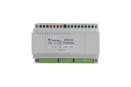 [DM2444] DISTRIBUTOR FOR 4 DOORSTATIONS AND 4 COLUMNS-DUO