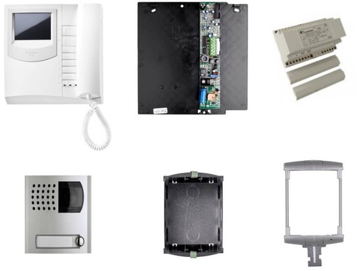 [KIT3161PL] KIT VIDEO-ZWART-WIT-EXHITO-PROFILO-RED. ELO I Farfisa 