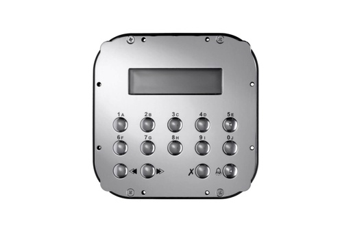 [TD2100MAS] FRONTPLATE WITH DIGITAL CALL, KEYPAD AND DISPLAY-MATRIX STYL