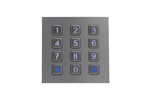[PD2100AB] FRONTPLATE WITH DIGITAL CALL AND KEYPAD-ALBA-DUO-MYCOM