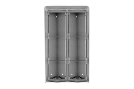 [PL96] OPBOUWBEHUIZING MET REGENAFSCHERMING VOOR 2 X 3 M-PROFILO