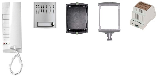 [KIT1PEXD] KIT DOORPHONE-EXHITO-PROFILO-RED. ELO