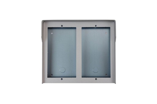 [AB94] BOÎTIER EN SAILLIE AVEC VISIERE ANTI-PLUIE POUR 2 X 2 M-ALBA