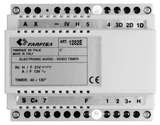[1282E] AUDIO AND VIDEO TIMER-CONV. ELO