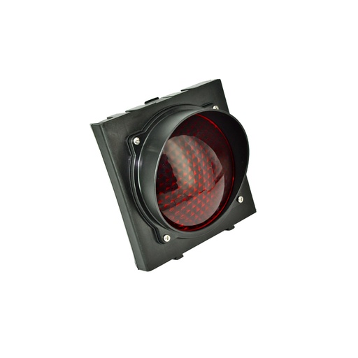 [90056] RED TRAFFIC LIGHT WITH LED-Ø 125 MM-ADJUSTABLE 180°-24V