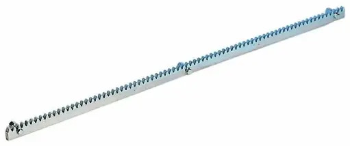 [AJ91112/4] 4 M OF C40 STEEL GEAR  RACK, M4 (30x12)-12 SPACERS