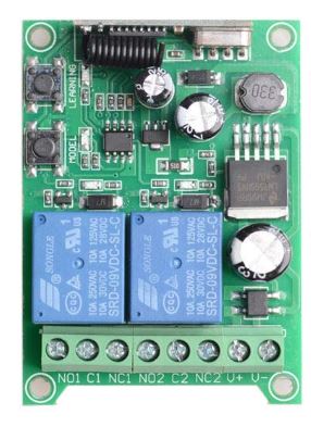 [AU02540] STAND ALONE UNIVERSAL CODING 433 MHz-2 CHANNEL - CANN433