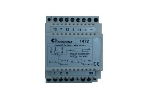 [1472] BIPOLAR RELAY-FN4000-DF6000-RED. ELO-CONV. ELO-ALO