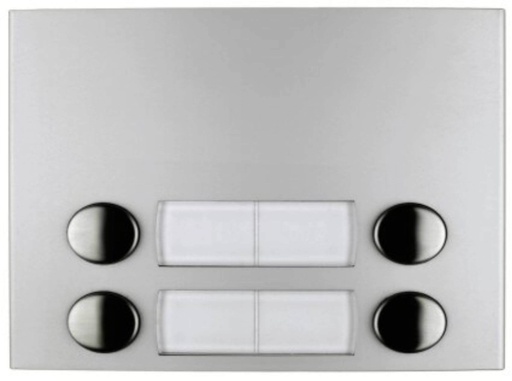 [MD224] FRONTPLAAT MET 2 X 2 KN-MODY