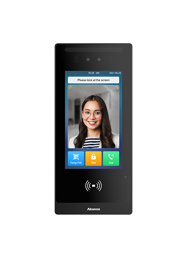 [E18C] Akuvox E18C Zwart Buitenpost met codeklavier