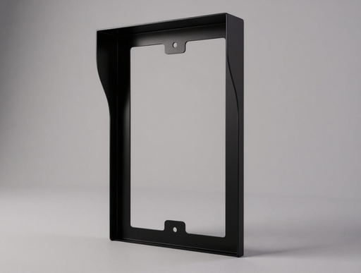 [R20K/B-On-wall-Rain-Cover-Black] Akuvox Regenkap - R20K/R20B opbouwmontage zwarte kleur