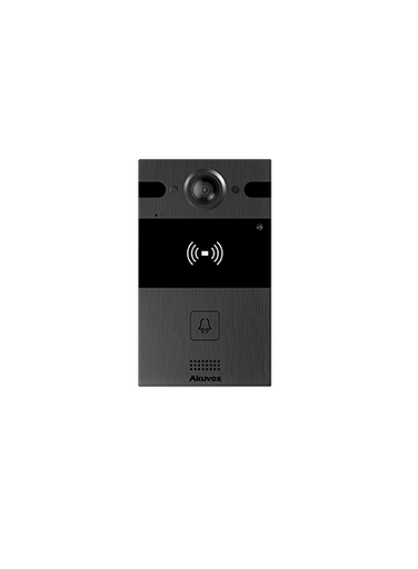 [R20A-BLACK] Akuvox R20A Intercom, incl. opbouw set I Zwart