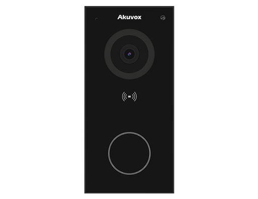 [E12W-BLACK] Akuvox E12W Black – WiFi IP video-intercom met camera en RFID