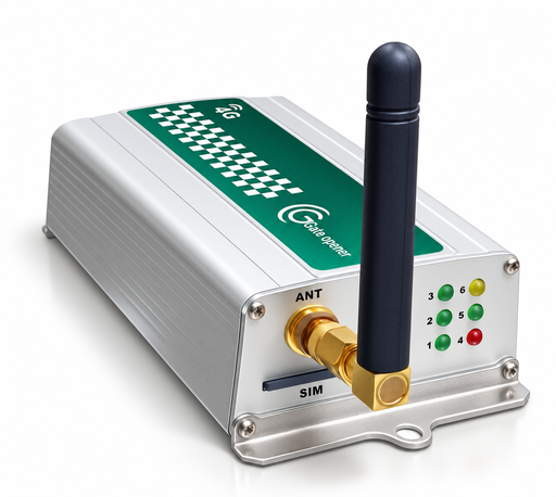 [GSM102-4] GSM 4G Opener-1500 Oproepnummers-2 I Relais-3 Input-12 VAC-DC I Toegangscontrole via mobiele telefoon