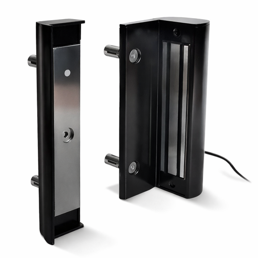 [P00009798-9005] Locinox Magneetslot opbouw voor draaipoorten 600kg - Zwart 